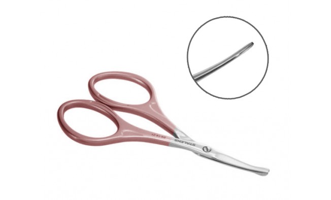 Сталекс ножницы SBC 10/4 детские матовые (длина лезвий 21 мм)BEAUNY & CARE 10/4 розовый