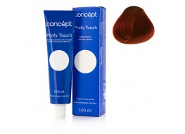Concept Крем-краска для волос Profi Touch 7,4 медный светло русый 100мл  