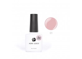Гель-лак ADRI COCO Allure Cream т 01 камуфлирующий розовый