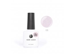 Гель-лак ADRI COCO Allure Cream т 08 камуфлирующий розовый с шиммером