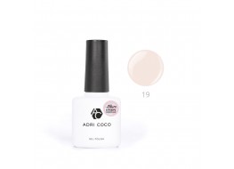 Гель-лак ADRI COCO Allure Cream т 19 камуфлирующий молочный бежевый