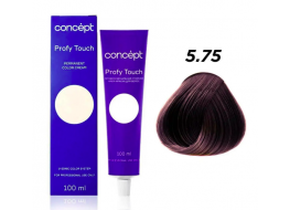 Concept Крем-краска для волос Profi Touch 5.75 каштановый 100 мл															
