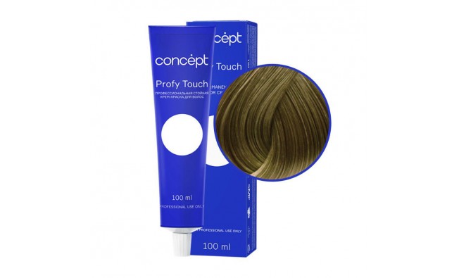 Concept Крем-краска для волос Profi Touch 7,1 пепельный 100 мл 	
