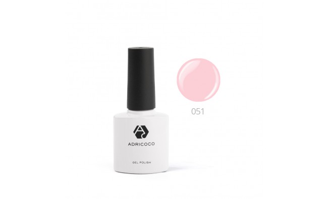 Гель-лак ADRICOCO т 051 розовое парфе 8 мл