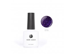 Гель-лак ADRI COCO т 016 мерцающий фиолетовый