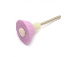 Насадка на дрель керамическая конус перевёрнутый розовый