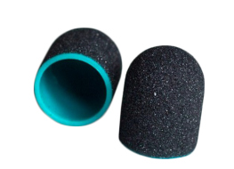 Колпачки шлифовальные d 13 мм*220 черные с пластиковым основанием